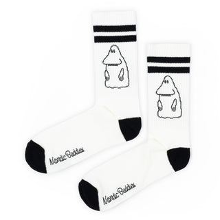 The Groke Retro Men Socks - White