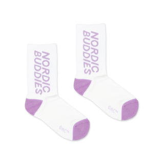 The Groke's Evening Walk Ladies Retro Socks - White