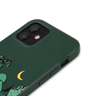 Moomintroll's Adventure iPhone Case Biodegradeable - Green