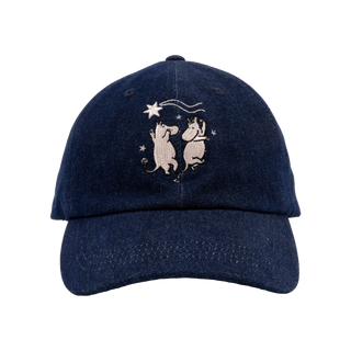 Moomin Novels Washed Denim Cap