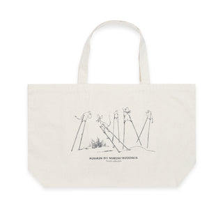 Moomin Novels Large Tote Bag