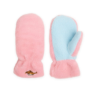 Pippi Fleece Mittens Adult - Pink