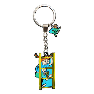 Pippi Metal Key Ring