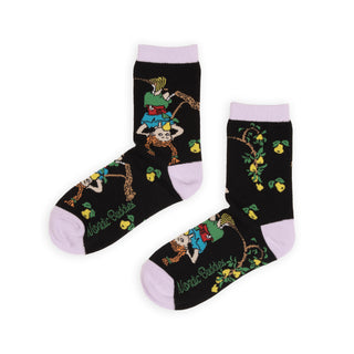 Pippi and the Fruits Women's Socks - Black