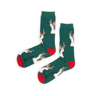 Pippi and the Bang Men's Socks - Green