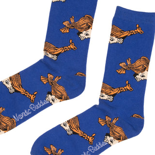 Pippi Men's Socks - Blue