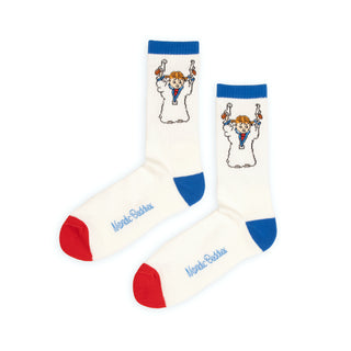 Pippi and the Bang Men's Retrosocks - White