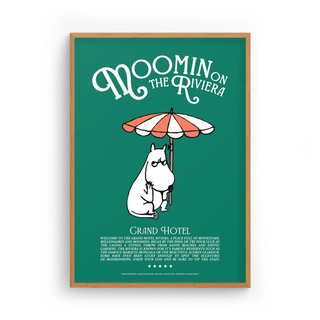 Moomintroll Riviera Poster