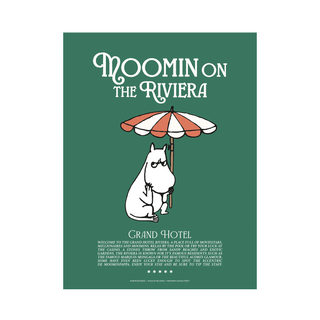 Moomintroll Riviera Poster