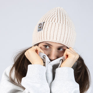 Sniff Winter Hat Beanie Adult - Beige