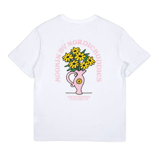 Sniff Blombukett T-Shirt Kvinna - Vit