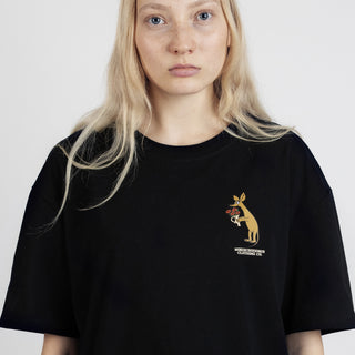 Nipsu Kukkakimppu T-paita Unisex - Musta