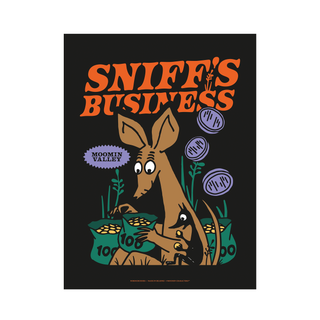 Sniff's Business Poster