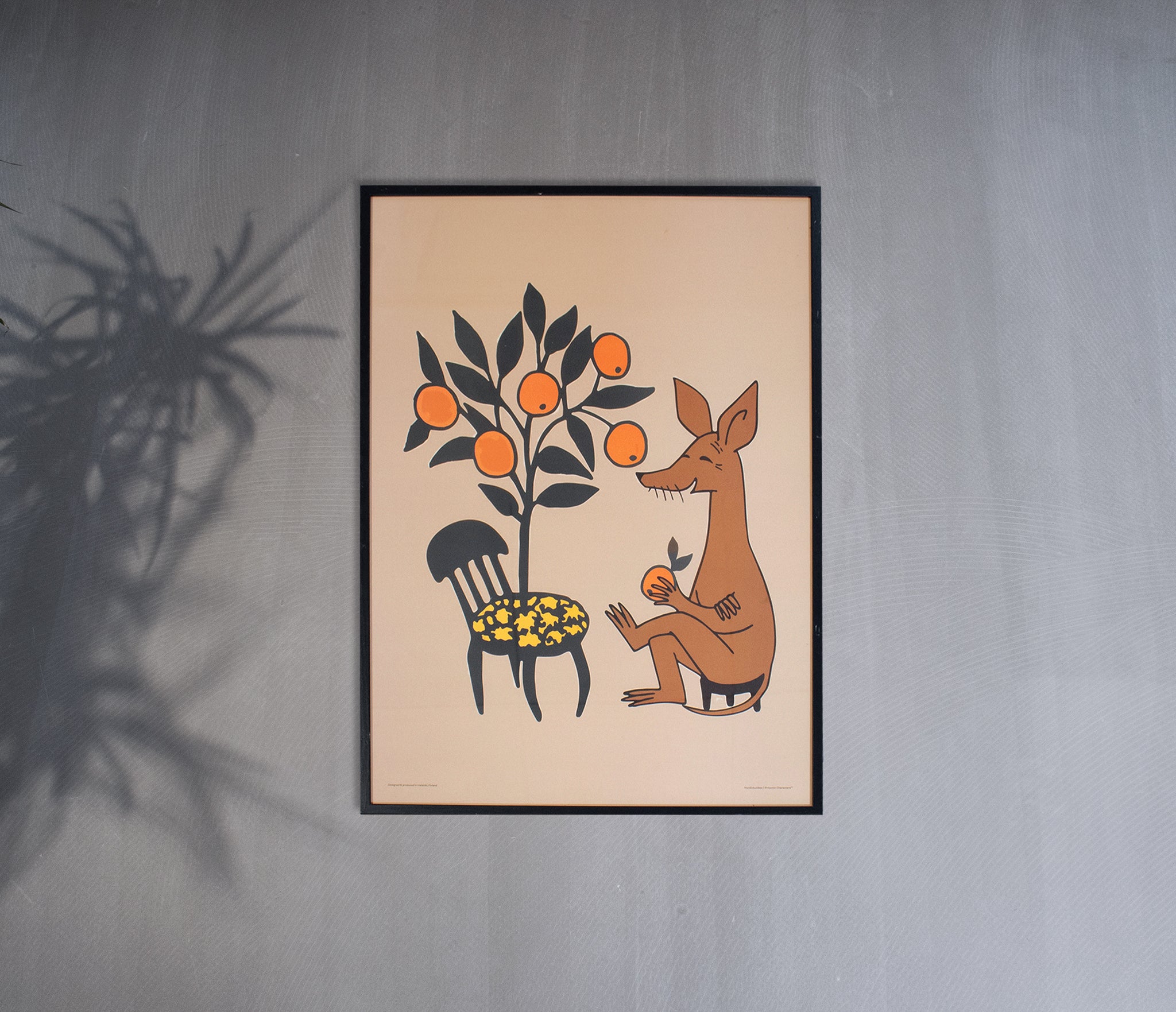 Sniffs Oranges Poster 50x70cm - Beige