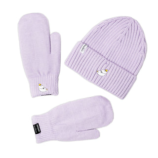 Snorkmaiden Mittens and Beanie Combo - Lilac