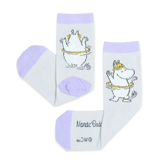 Snorkmaiden Dancing Ladies Socks - Grey