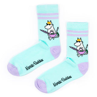 Snorkmaiden Retro Ladies Socks - Mint