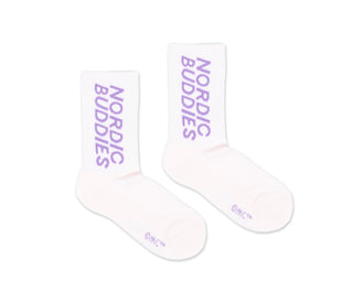 Snorkmaiden Dancing Ladies Retro Socks - Pink