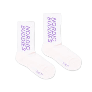 Snorkmaiden Dancing Ladies Retro Socks - Pink