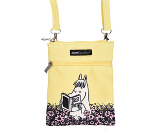 Snorkmaiden Reading Passport Bag - Yellow