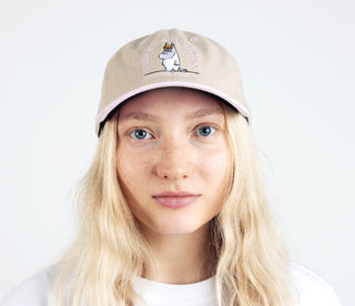 Snorkmaiden's Temper Adult Cap - Beige and Light Pink