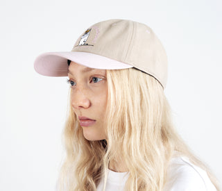 Snorkmaiden's Temper Adult Cap - Beige and Light Pink