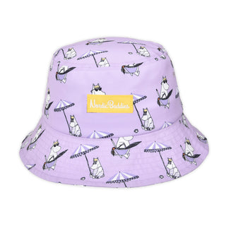 Snorkmaiden Summer Nylon Bucket Hat Kids- Lilac