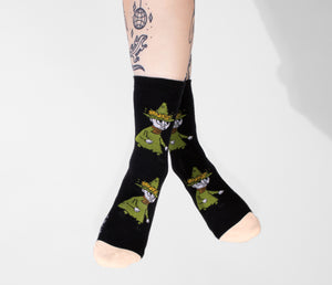 Snufkin Adventure Ladies Socks - Black