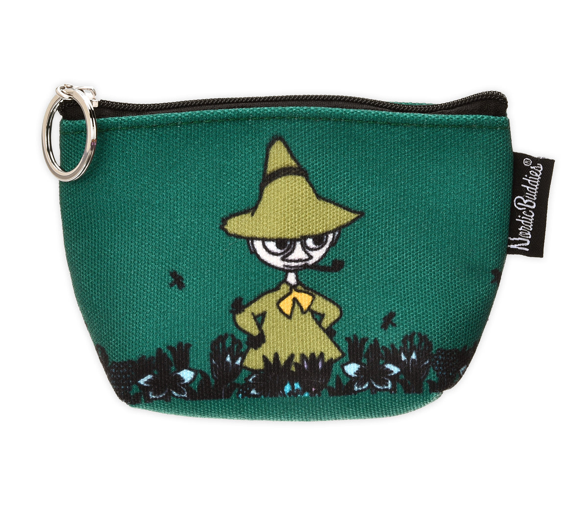 Snufkin's Thoughts Coin Purse Dark Green Nordicbuddies