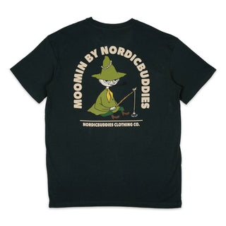 Snufkin Fishing T-Shirt Unisex - Dark Green