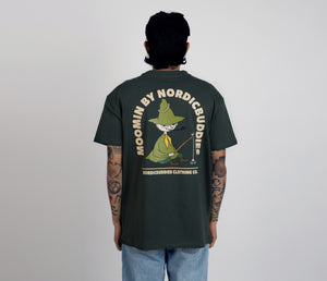 Snufkin Fishing T-Shirt Unisex - Dark Green