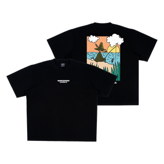 Snusmumriken Fiske T-Shirt Unisex - Svart