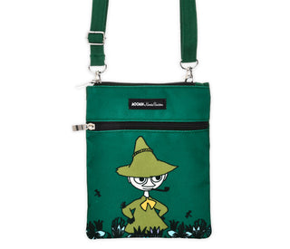 Snufkin's Thoughts  Neck Bag - Dark Green