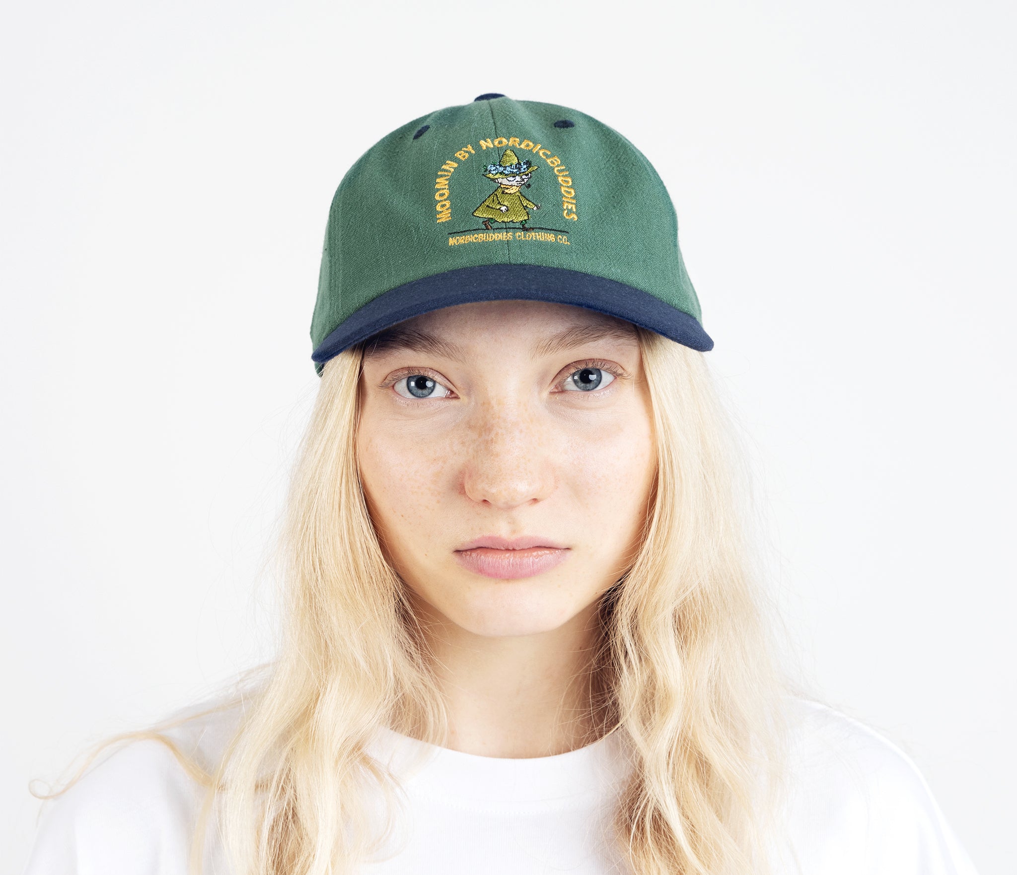 Snufkin Adventure Adult Cap - Green and Navy