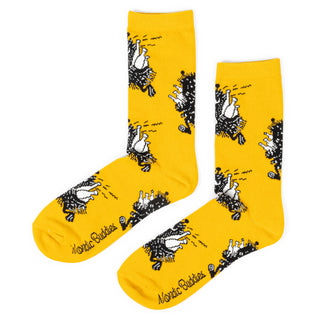 Stinky's Getaway Men Socks - Yellow