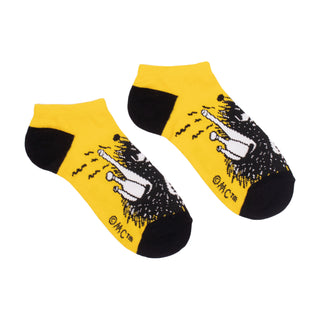 Stinky's Getaway Ladies Ankle Socks - Yellow