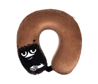 Stinky Plotting Neckpillow - Brown