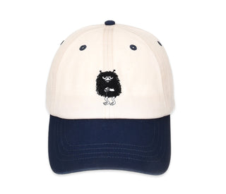 Stinky Plotting Baseball Adult Cap - Beige and Navy