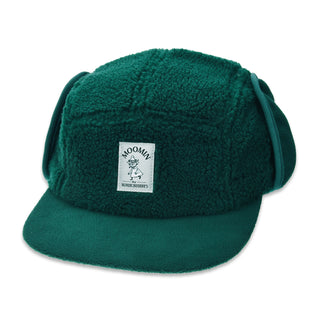 Snufkin Fleece Cap With Ear Warmer - Green