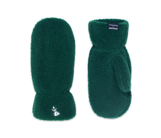 Snufkin Fluffy Mittens Adult - Green