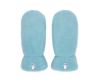 Moomintroll Fluffy Mittens Adult - Green