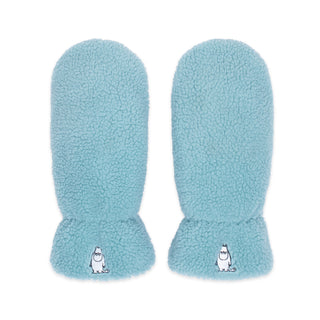 Moomintroll Fluffy Mittens Adult - Green