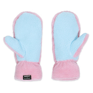 Moomintroll Fluffy Mittens Adult - Pink