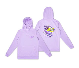 Organic Premium Hoodie Hemulens - Lilac