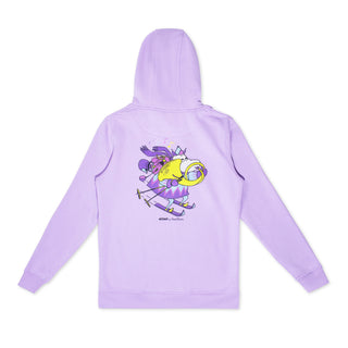 Organic Premium Hoodie Hemulens - Lilac