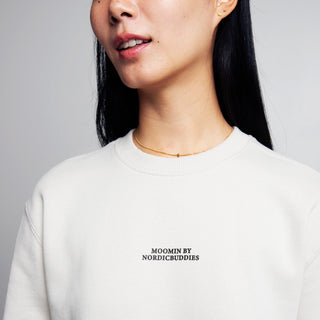 Crewneck College Moomintroll - Offwhite