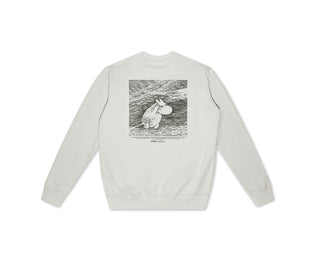 Crewneck College Moomintroll - Offwhite