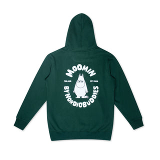 Organic Premium Hoodie Moomin - Green