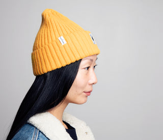 Stinky Winter Hat Beanie Adult - Yellow