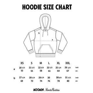 Organic Premium Hoodie Moomin - Green